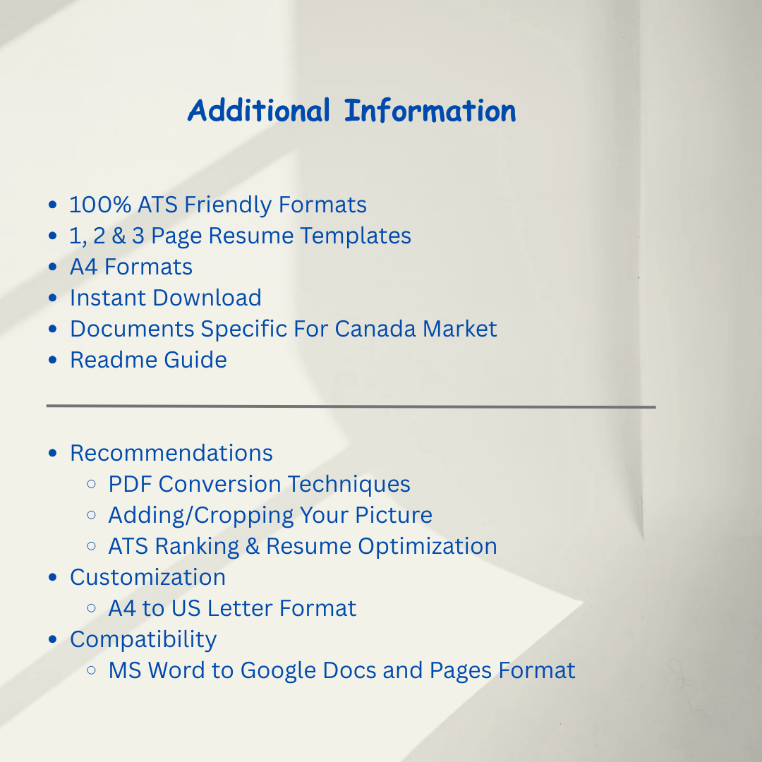 Cover letter preview